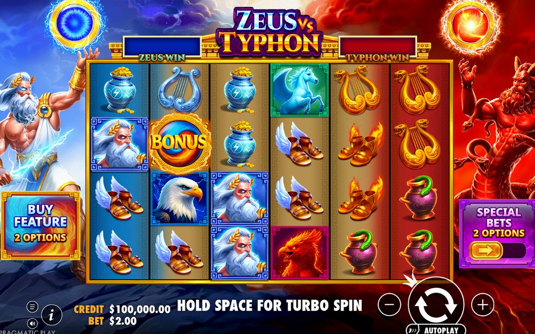 Zeus vs Typhon